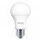 Bec LED 8W(60W) E27 lumina calda, Philips &ndash; standard