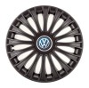 Set 4 Capace Roti, potrivite jantelor de R14, pentru Volkswagen, model dino Negru, Autohelix MSA