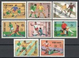 Vietnam 1990 Mi 2212/19 MNH - Cupa Mondială de fotbal, Italia (III), Nestampilat