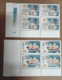 TIMBRE ROMANIA MNH LP1627/2004 550 ani nasterea lui AMERIGO VESPUCCI -bloc de 4