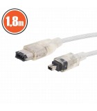 Cablu Fire-wire tata 4p la tata 6p 1.8m
