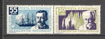 Romania.1958 10 ani moarte E.Racovita XR.361 foto