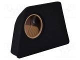Carcasă difuzor MDF neagră 200mm BASSER