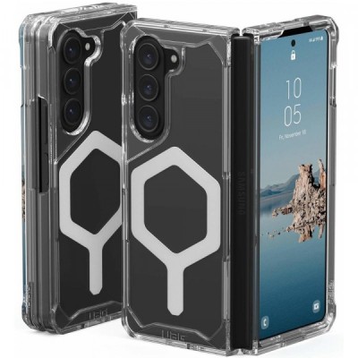 Husa MagSafe pentru Samsung Galaxy Z Fold5 F946, Urban Armor Gear, Plyo Pro, Transparenta foto