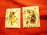 Serie Norvegia 1992 - Flora , Orhidee , 2 val. stampilate, Stampilat