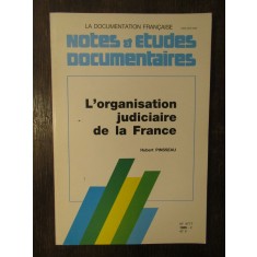 L&#039;organisation Judiciaire De La France- PINSSEAU HUBERT