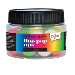 POP UP CARP ZOOM FLUO 10mm 50gr Color Mix foto