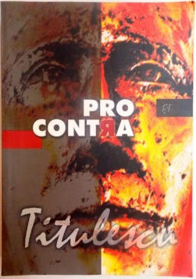 PRO SI CONTRA TITULESCU , 2002 foto