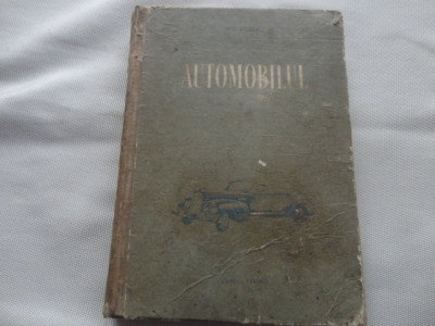 Automobilul-V.I.Anohin- (carte auto) foto