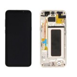 Display / Ecran Samsung G955 Galaxy S8 Gold Auriu Original Service Pack [garantie] [factura]