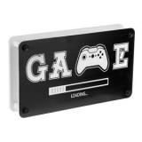 Lampa LED Neon cu Mesaj Game Loading, 23x13 cm, Negru, CMCLASS