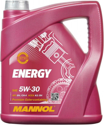 Ulei full sintetic Mannol Energy ACEA A3 B4 5W30 4 litri foto