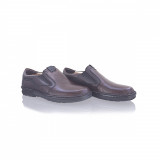 Pantofi barbati, Gitanos, GIT-6993, casual, piele naturala, maro, 40, 41