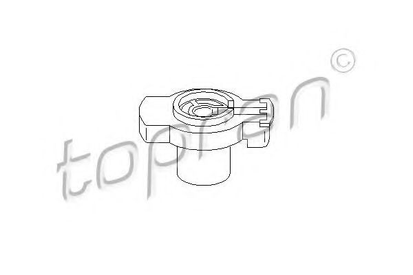 Rotor distribuitor SEAT TOLEDO I (1L) (1991 - 1999) TOPRAN 100 244