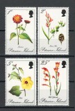 Pitcairn Islands 1970 Mi 110/13 MNH, nestampilat - Flori, Flora