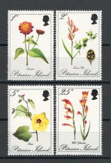 Pitcairn Islands 1970 Mi 110/13 MNH, nestampilat - Flori