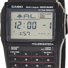 Ceas Barbati, Casio, Vintage Edgy Calculator DBC 32-1ACB - Marime universala