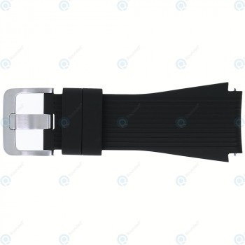 Samsung Galaxy Watch 46 mm (SM-R800, SM-R805) Curea cu cataramă cu &amp;icirc;nchidere neagră GH98-43154A foto