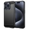 Husa pentru Apple iPhone 15 Pro, Techsuit, Carbon, Neagra