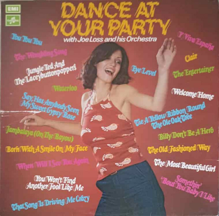 Disc vinil, LP. Dance At Your Party- Joe Loss, His Orchestra