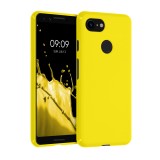 Husa pentru Google Pixel 3, Silicon, Galben, 45967.165, Carcasa, Kwmobile