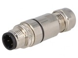 Mufă M12 4-Pin Ethernet IP67 250V