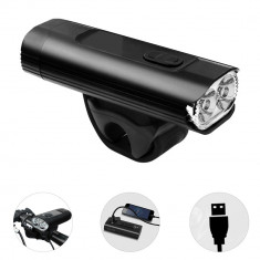 Far led bicicleta1000 lm, functie powerbank, reincarcabil usb, ipx4 MultiMark GlobalProd