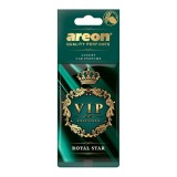 Odorizant auto, card, Areon VIP Exclusive, Royal Star, 19 x 7.5 x 0.5 cm