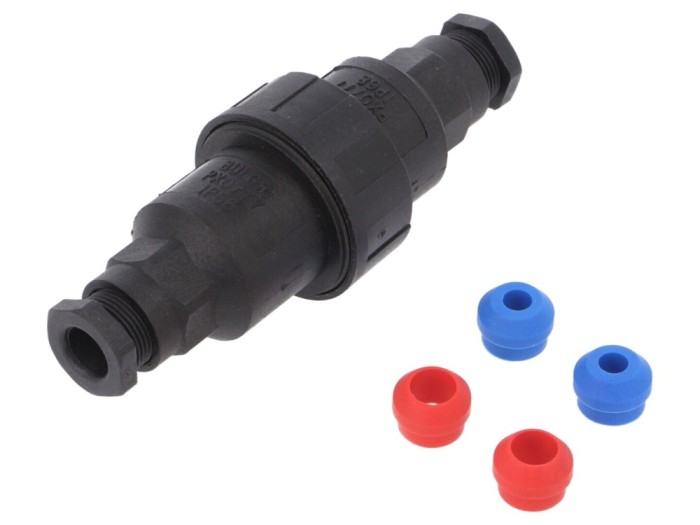 Conector pt.cabluri Ethernet Cat 6a ecranat IP68