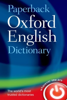 Paperback Oxford English Dictionary foto