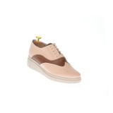 Pantofi dama casual din piele naturala Bej - P40BB