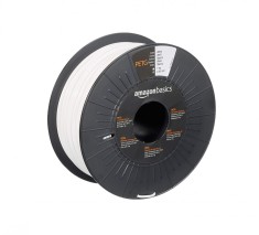 Filament pentru imprimanta 3D AmazonBasics PETG, 2,85 mm, alb, bobina de 1 kg - RESIGILAT foto