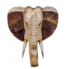 Masca de perete Ivory Elephant , L