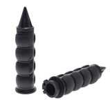 Set 2 mansoane moto, tub acceleratie, culoare negru, diametru 25mm Cod Produs: MX_NEW AW566151