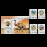 F&ouml;ldr&eacute;szek &aacute;llatai-Ausztr&aacute;lia (Fauna-Australia) LP4536-4540 Ungaria 2000