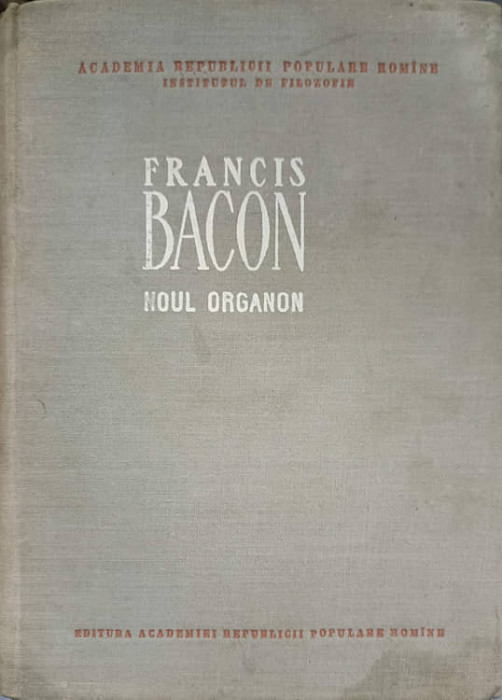 NOUL ORGANON-FRANCIS BACON