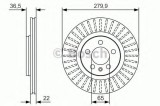 Disc frana VW GOLF V (1K1) (2003 - 2009) BOSCH 0 986 479 R68