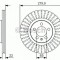 Disc frana SKODA OCTAVIA I Combi (1U5) (1998 - 2010) BOSCH 0 986 479 R68