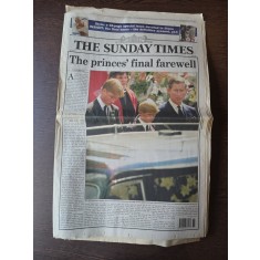 The princes final farewell - The Sunday Times - 07.09.1997