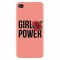 Husa silicon pentru Apple Iphone 4 / 4S, Girl Power 2