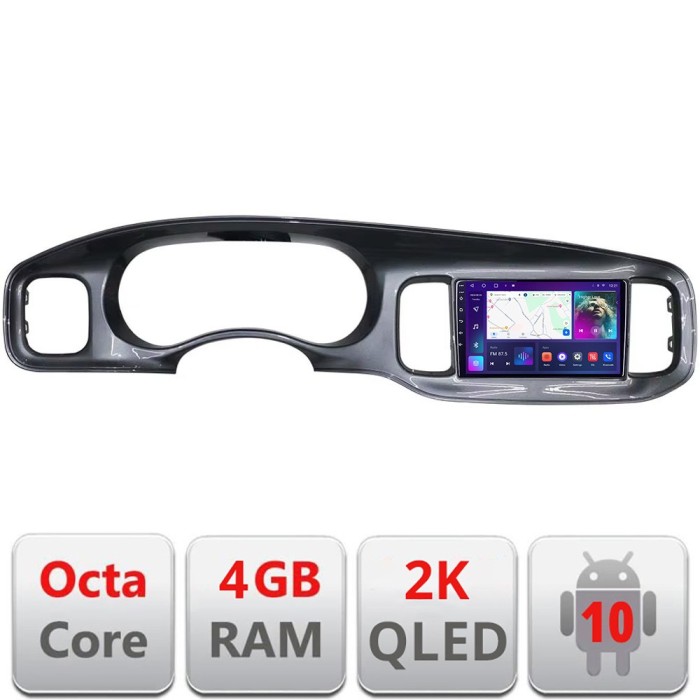 Navigatie Dodge Charger 2011-2014 QLED 2K Octa core 4+32 DSP 360 Optic FHD internet gps radio carplay android auto kit-charger+EDT-E409-2K CarStore Te