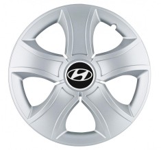 Set 4 Capace Roti Bis Gri R13, pentru Hyundai foto