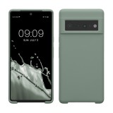 Husa Kwmobile pentru Google Pixel 6 Pro, Verde, Silicon, KWM000013OI048C, Carcasa