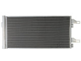 Condensator climatizare Citroen Jumper, 01.2014-, motor 2.0 HDI, 81 kw/96 kw/120 kw diesel, full aluminiu brazat, 746 (710)x373 (350)x17 mm, cu uscat, Rapid