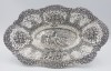 Splendida fructiera veche din argint 900 Armenia - manopera superba- art nouveau, Tava