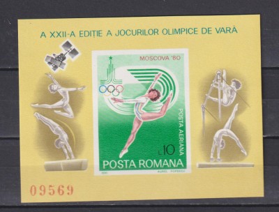 OLIMPIADA DE VARA MOSCOVA 1980 LP.1013 MNH foto