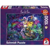 Puzzle 1000 piese, Rose Cat Khan - Circul noptii de vara, Schimdt