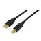 Cablu Logilink UA0266 USB-A Male - USB-B Male 20m negru