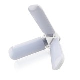 Lampa pliabila LED Tip ventilator, Bec 45 w, Soclu E27, Alb