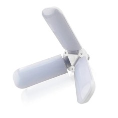 Lampa pliabila LED Tip ventilator, Bec 45 w, Soclu E27, Alb